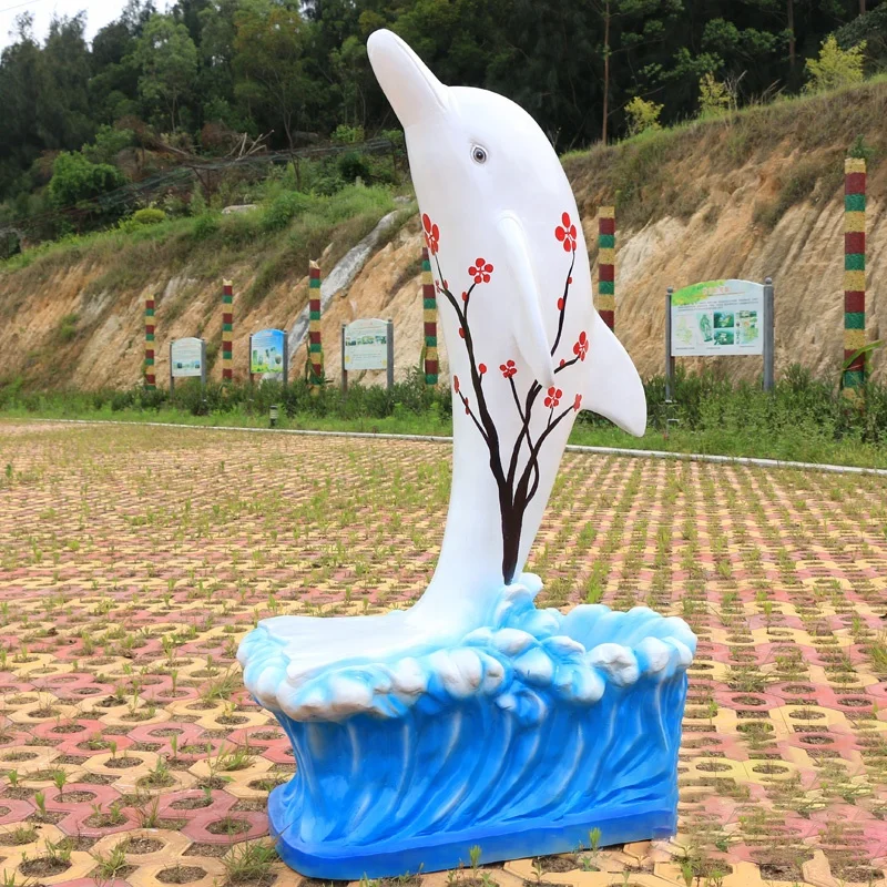 Yardwe 7 Figurines Miniatures Dauphins En Résine – Déco Jardin, Aquarium, Maison De Poupée – Couleurs Assorties