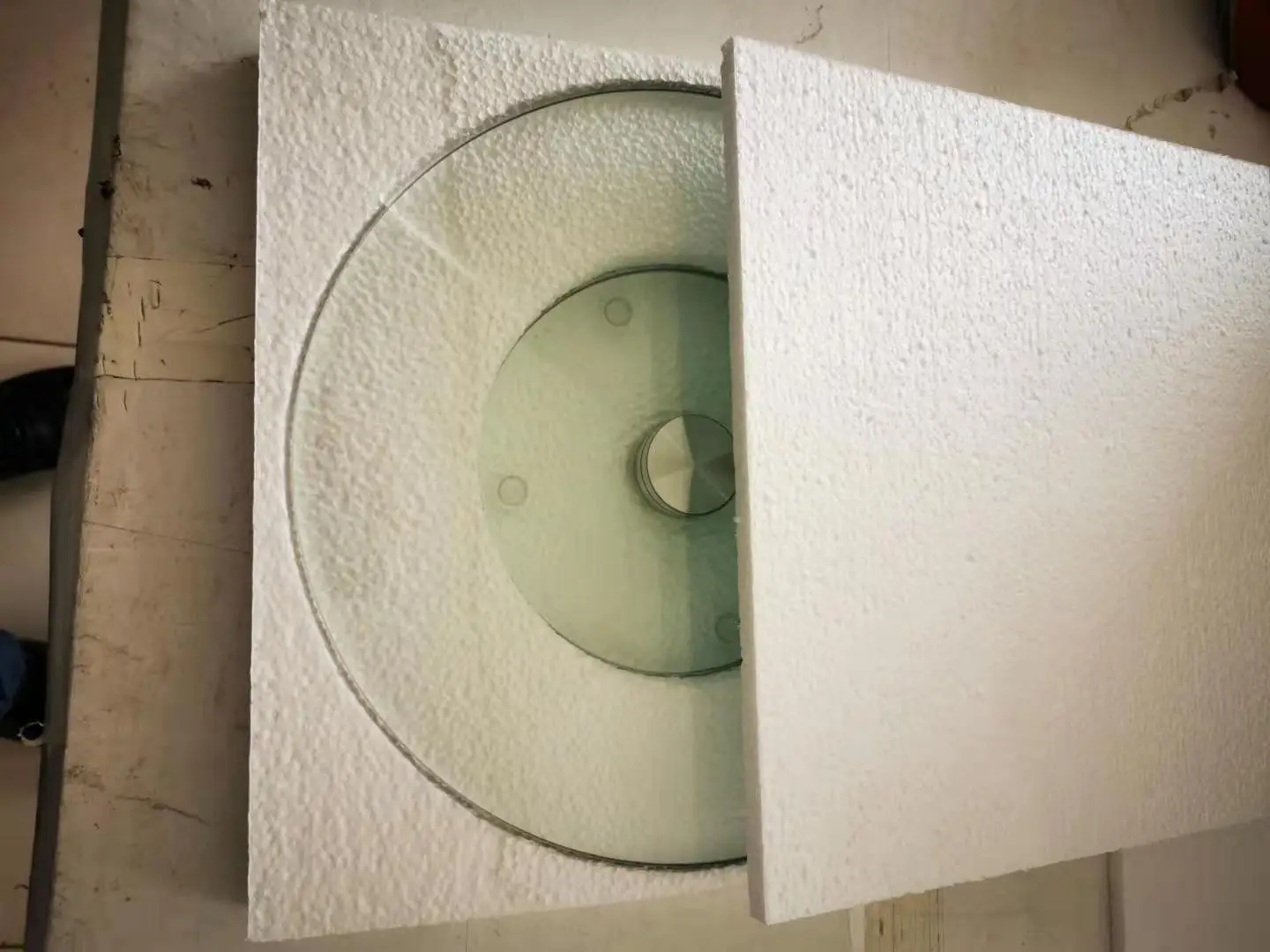 Rotating Tempered Glass Lazy Susan Cake Turntables Buy Glass Cake