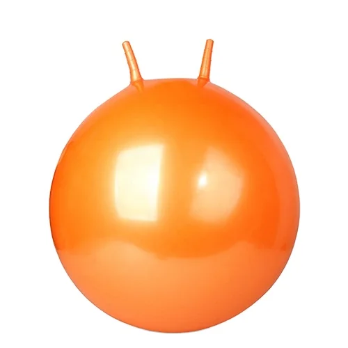 18 Inches Hopping Ball Pump Included Bouncy Ball with Handles Space Hopper Ball Kangaroo Bouncer Sit and Bounce Jumping Ball Hippity Hop Ball for Kids Ages 3-6 