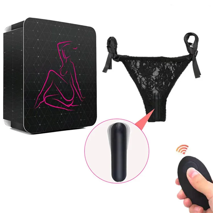 Bullet Wireless Remote Control Vibrating Panties Wearable Panty Vibrator  Sexy Underwear Women