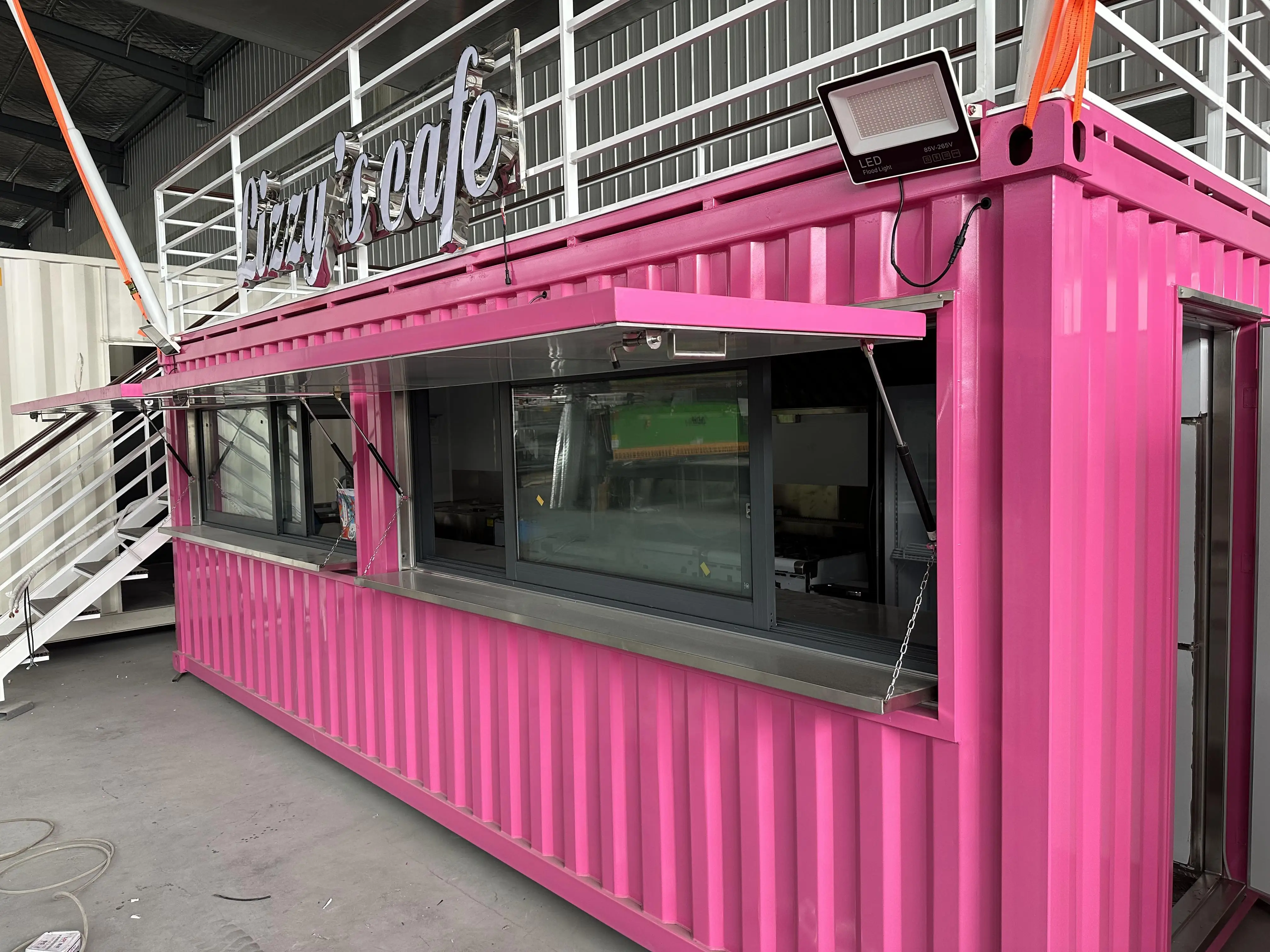 Luxury Container Shipping Tiny House Pop Up Store Container Restaurant