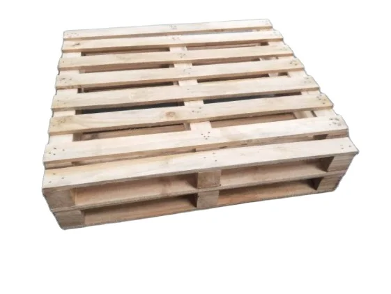 Solid Duty Large Reversible Euro Standard Wooden Pallets Stackable and Manufactured to Last for Forklift Use