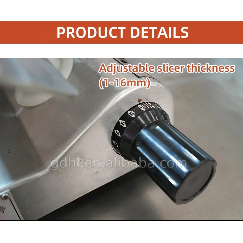 2023 Home Multifunction Full Automatic Frozen Mutton Beef Ham Cutter Cutting Slicer Slicing Machine