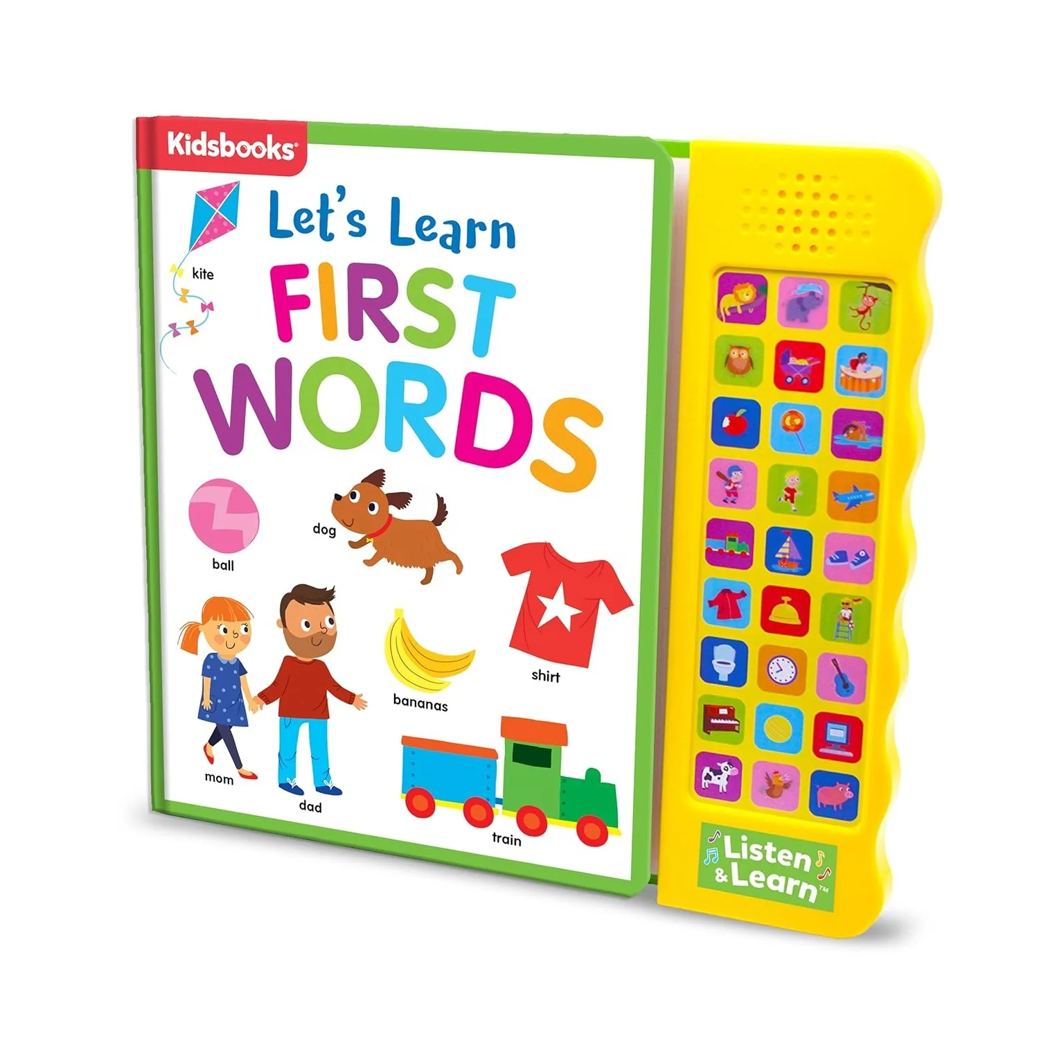 Early Learning ABC Sound Board Book for Kids Push Button Audio Music Songs Educational Toys As Learning Resource