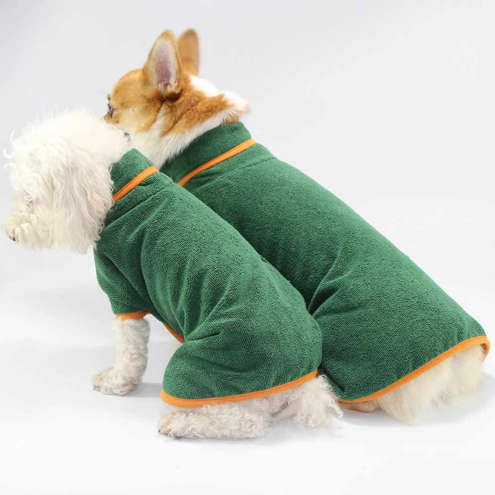 dog bathrobe