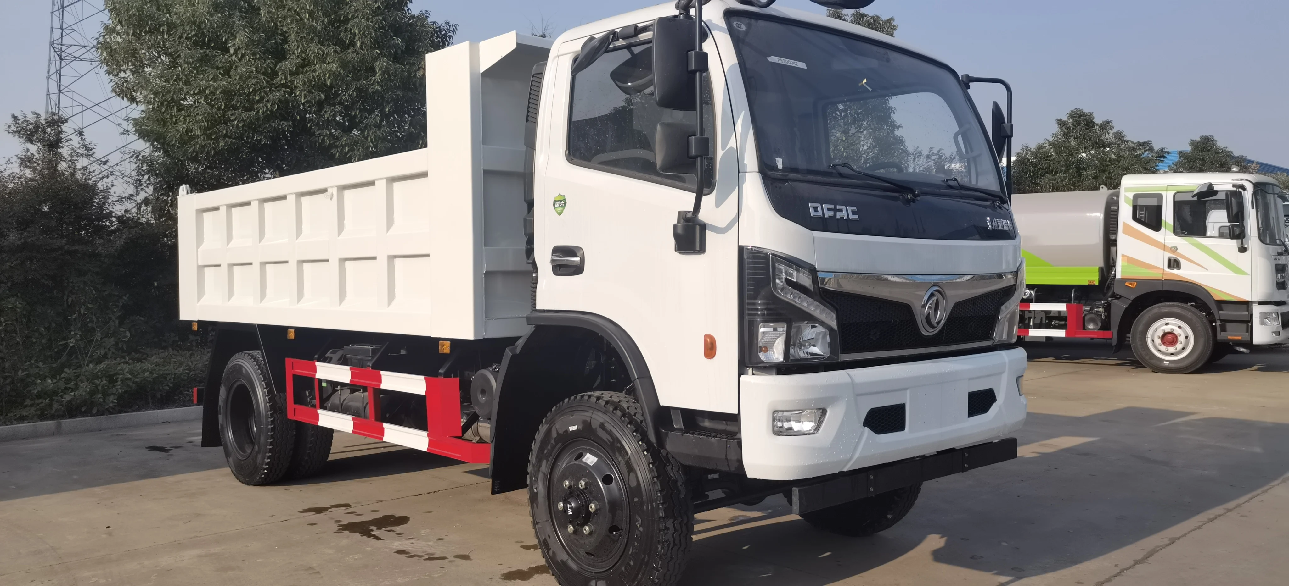 Dongfeng 4wd Lhd 10 Tons 4*4 Light  Mini  Tipper Dumper Site Dumpers 