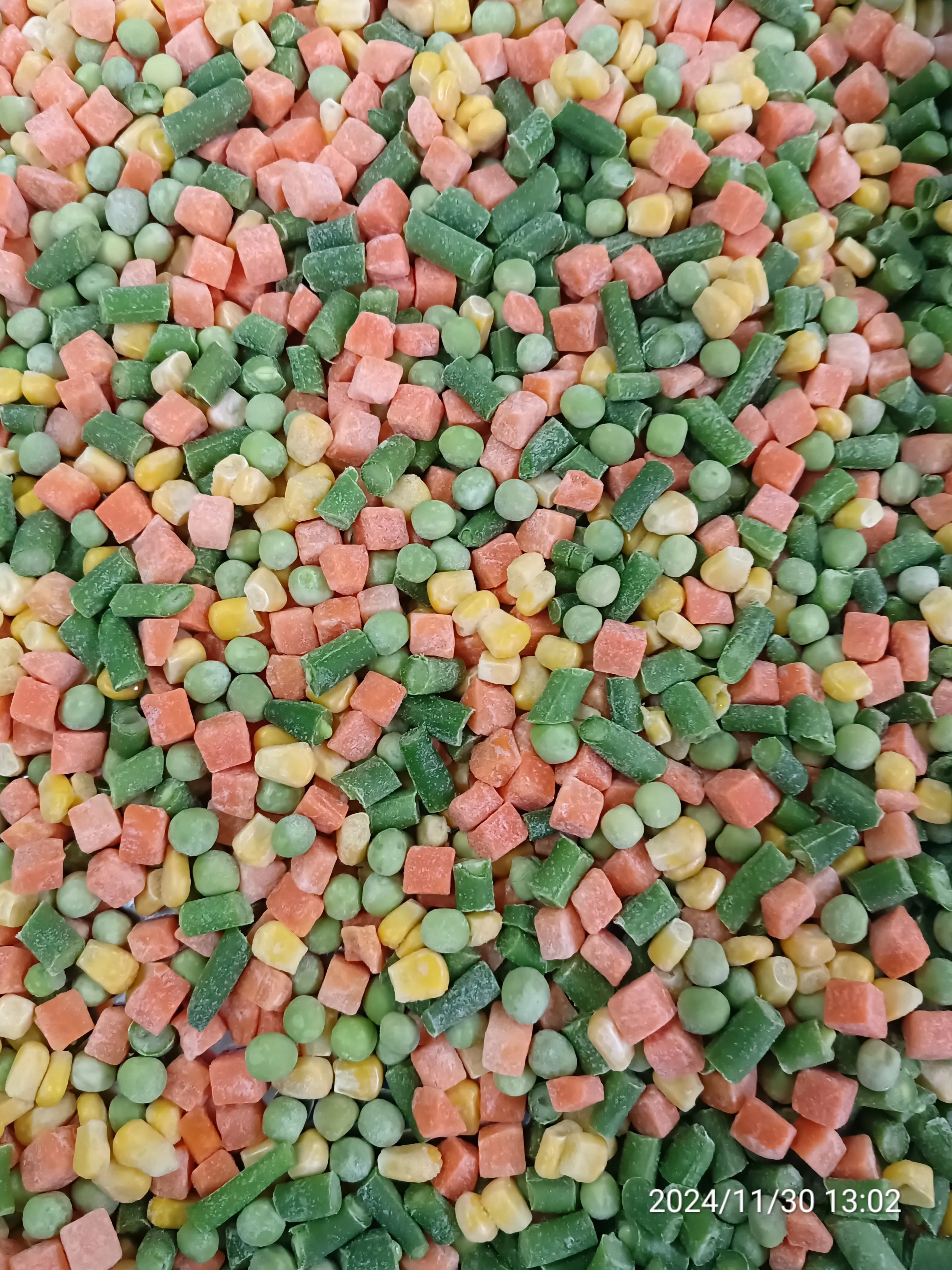 خضروات مختلطة مجمدة بالتبريد الفوري (IQF) عالية الجودة، خضروات كاملة، سعر جيد، خليط خضار