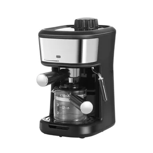 Cross-Border Classic Espresso Machine Small Household Semi-Automatic High-Pressure Coffee Maker Electric with Plastic Housing
