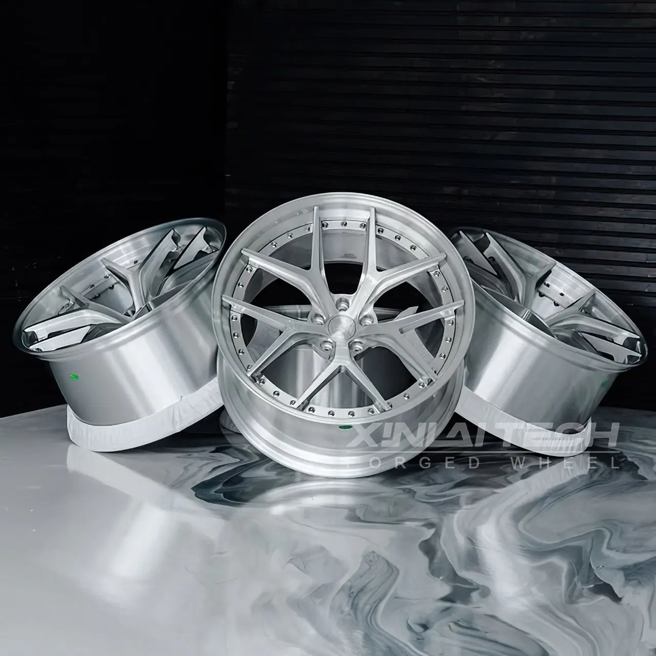XL 2 Piece Forged Wheels 5x112 5x114.3 5x120 Aluminum Alloy Rims for BMW Mercedes Audi Custom Finish Wheels - Image 4