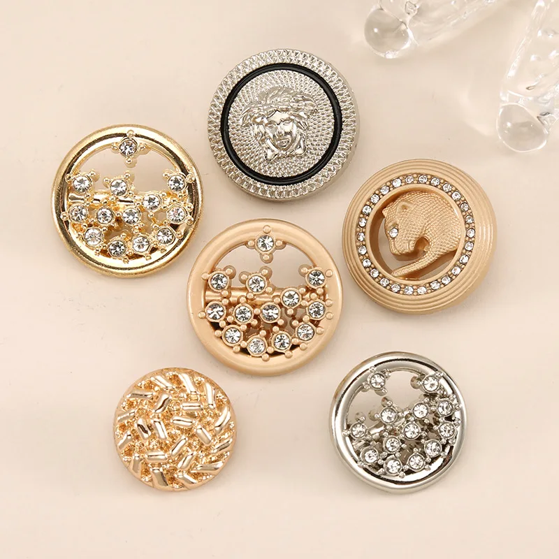 Hot Selling High Quality Luxury Lion Gold Coat Pearl Buttons Custom ...