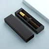 Matte amber perfume bottle + Gold sprayer + Black box