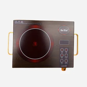 Portable 3500W Ceramic Glass Table Cooker Infrared Electric Stove Home Kitchen OEM ODM Cooktop Wholesale Induction Cooktops