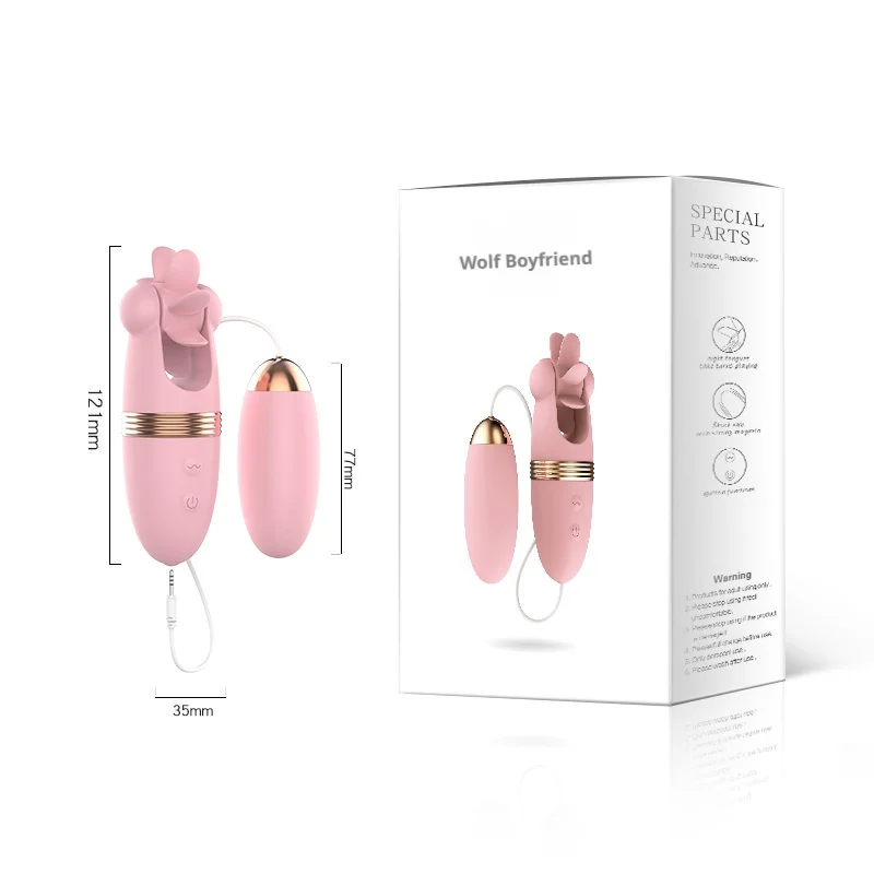 USB charging cable with Amoura Clitoral & Vaginal Vibrator