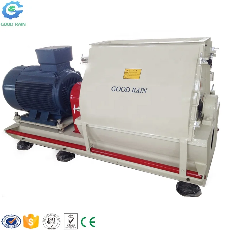 Best Quality SFSP Water Drop Rice Husk Hammer Mill Machine Used for Feeds Factory