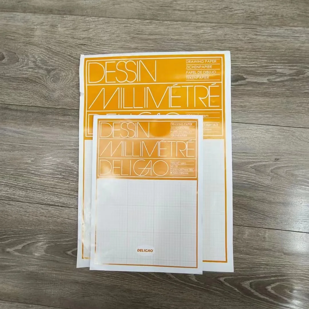 Оптовая продажа блокнот для письма с пользовательской печатью лекций A4 желтый