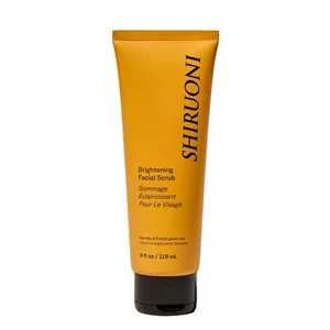 Private Label Natural Sea Kelp Green Clay Facial Treatment Scrub Brightening Firming Peeling Skin Care Scrub