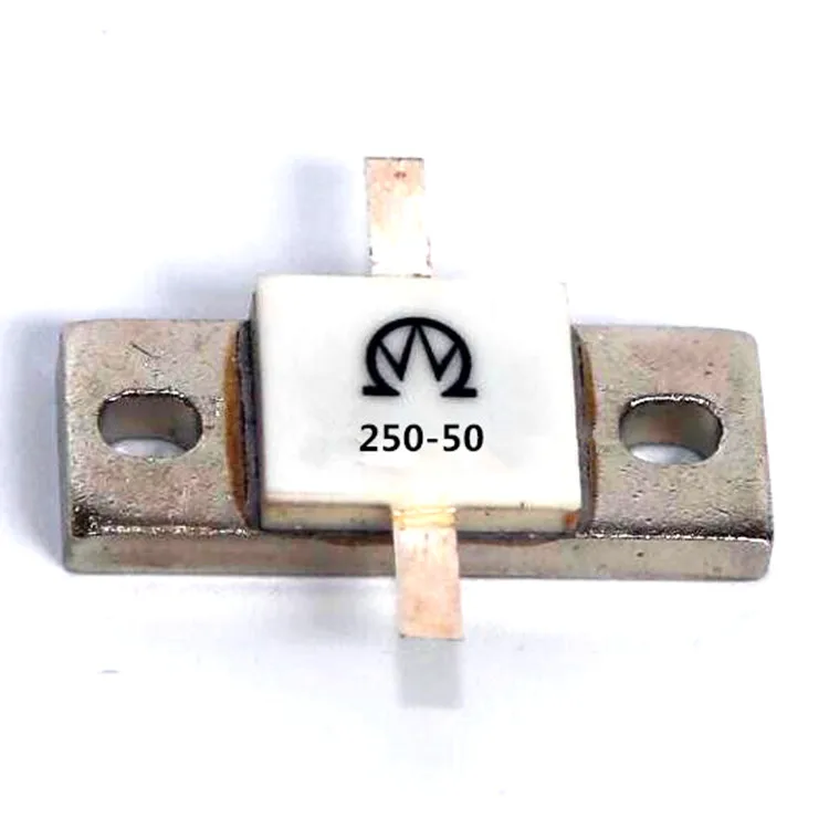 High Power Ceramic RF Resistor 100W 50 Ohms with Wide Operating Temperature -55°C to +165°C and 0~2GHz Frequency Range