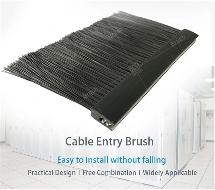 Cable Management Brush Strips - Durable & Versatile Solutions