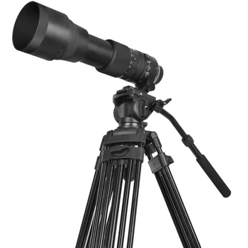 QZSD Q880 and Q880A 158CM 193CM Aluminum Camera Tripod  for DSLR and Video Camera detail image