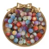 perles mates irisées - mélange de couleurs aléatoire