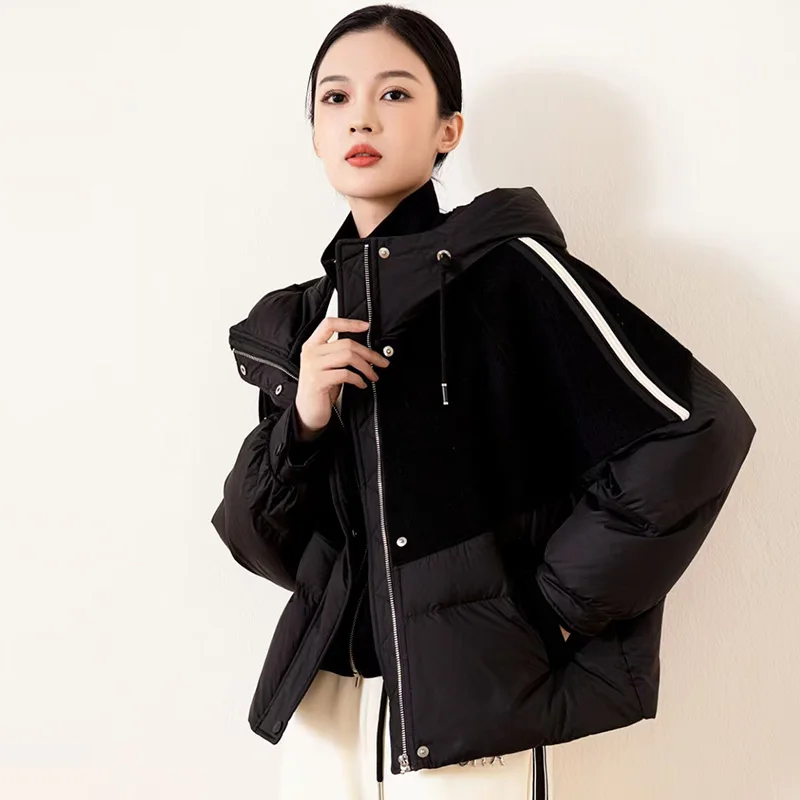 Short Warm Clothes for Women Long Down Jacket White Duck Down Korean Women's Coat Intensification Woman Winter Coat Jackets Cold