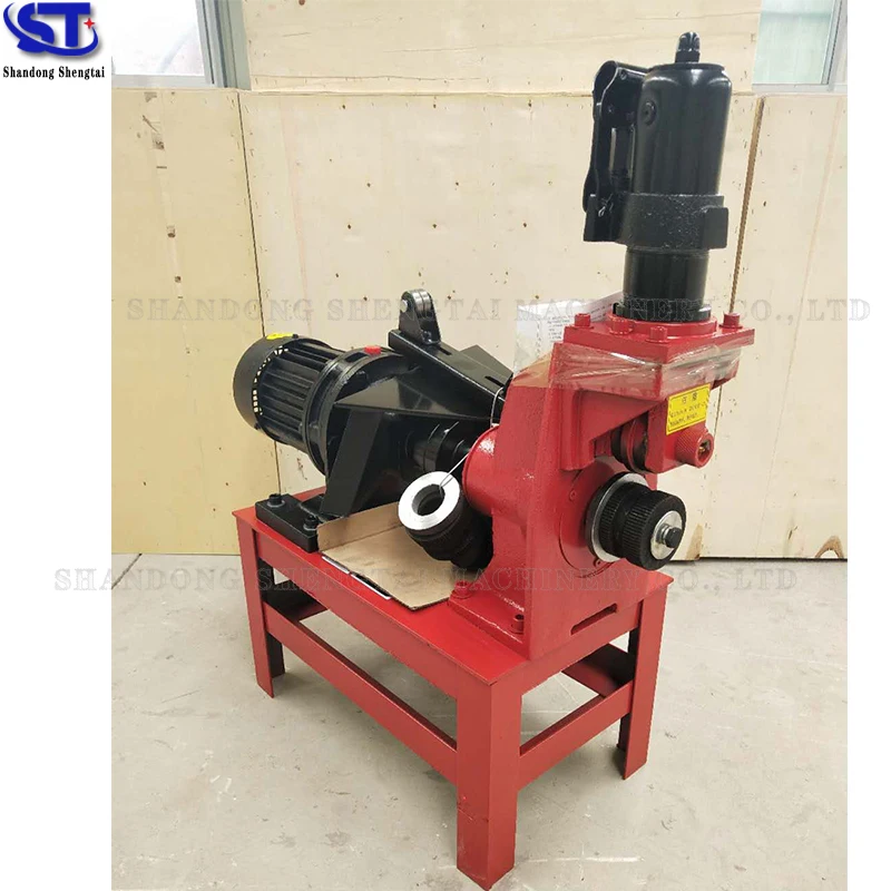 Channelling Machine Seamless Steel Pipe Embossing and Grooving MachineLined Plastic Steel Pipe groove Rolling Machine