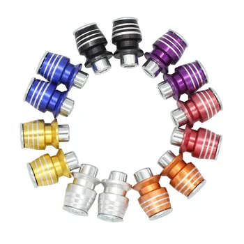Aluminum colored Bolts and nuts Carved screws Motorcycle fasteners motorcycle modification color