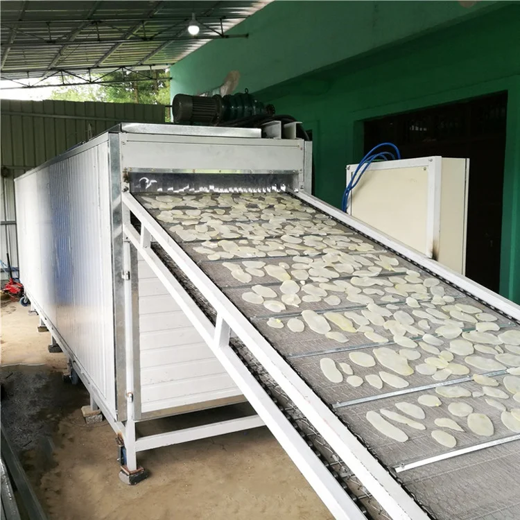 High Capacity Coal Briquettes Drying Oven Continuous Charcoal Briquette Mesh Belt Dryer