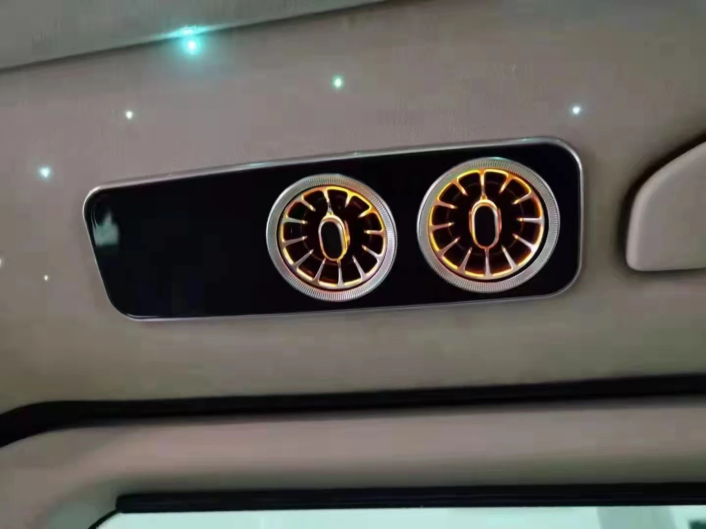 LED Atmosphere Lights Air Vents for Mercedes benz V260 v Class W447  Luxury Interior vans