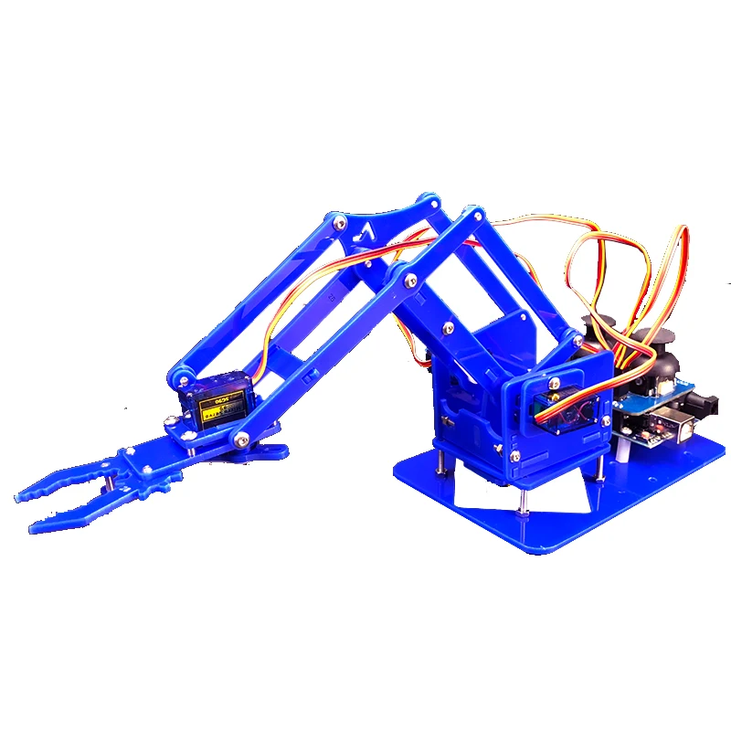 4 DOF Disassembly Acrylic Mechanical Arm Robot Kit