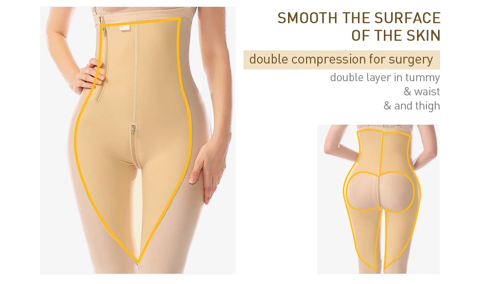 45% Spandex Stage 2 High Compression 360 Lipo Bbl After Surgery