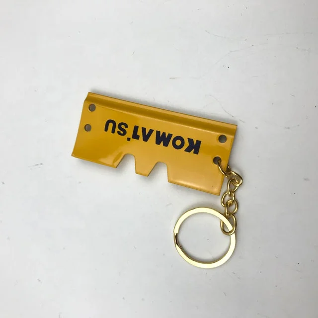 For Excavator Key Ring Excavator Bucket Key Chain for Carter Kubota komatsu Hitachi Kobelco