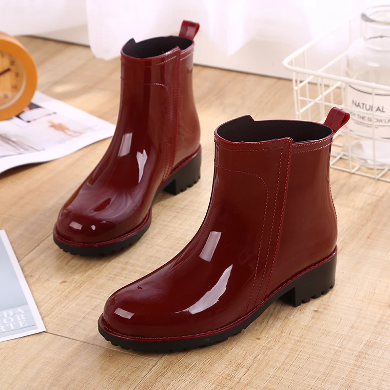 Winter Fashion Calf Thigh Plastic Shoes 