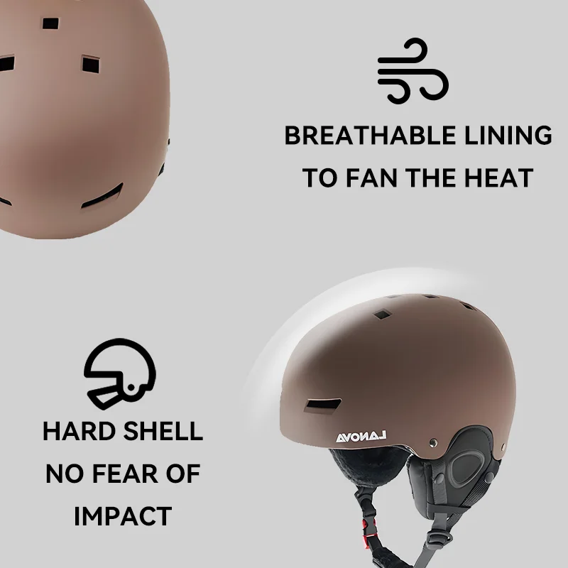 Factory High Quality Customizable Poc Ski Helmet Adjustable Ski & Snow Helmet with 13 Vents Men's Ski Helmet