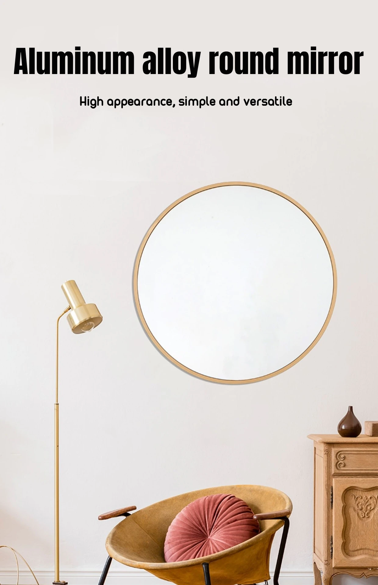 product color available framed mirrors decor wall large modern big living room wall mirror espejo-0