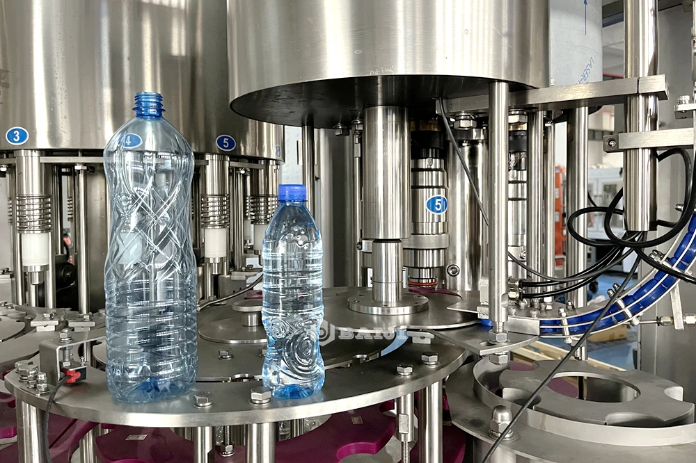 Automatic Monoblock 3 In 1 Drinking Pure Water Bottle Washing Filling ...