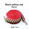 Black yellow red-Width-2cm