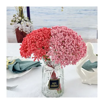 Wholesale All Rice Flower Materials, Full Sky Star Simulation Hand Holding Flowers, Wedding Scene Creative Hand Holding Flowers