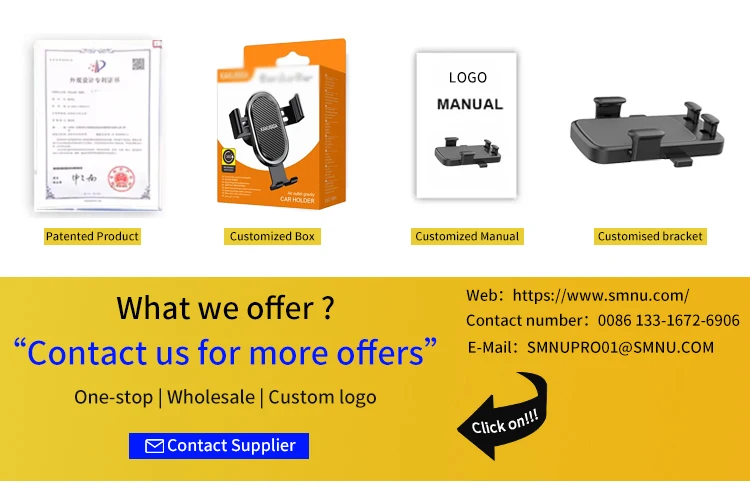 product smnu waterproof flexible bike motorcycle phone mount  holder with security lock adjustable custom-2