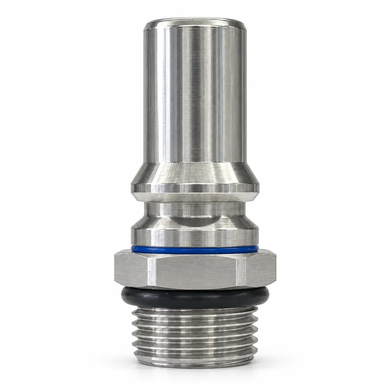 SUS304 Non Spill UQD08 DN16 Male Thread Flat Face Server Rack Data Center Liquid Cooling Quick Disconnect Coupling