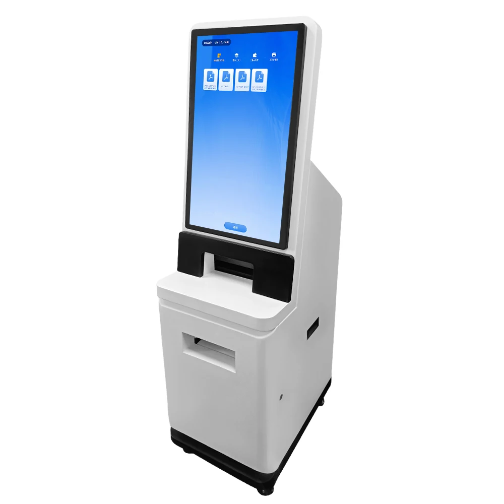 32 Inch Vending Machines A4 Document Printing and Copy Scanning Kiosk for Government University with Free Software