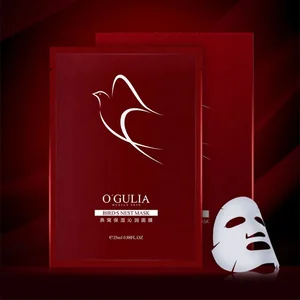 AOPEI Wholesale Anti-aging Nourishing Skin Bird's Nest Natural Silk Facial Mask