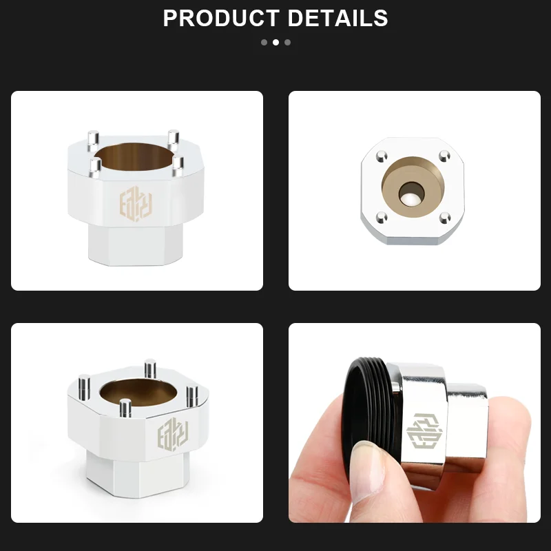 RIDERACE Bike Crank Arm Stainless Steel Compact Crankcase Cover Removal Tool Bicycle Crank Bolt Extractor Tool for SRAM DUB BB30