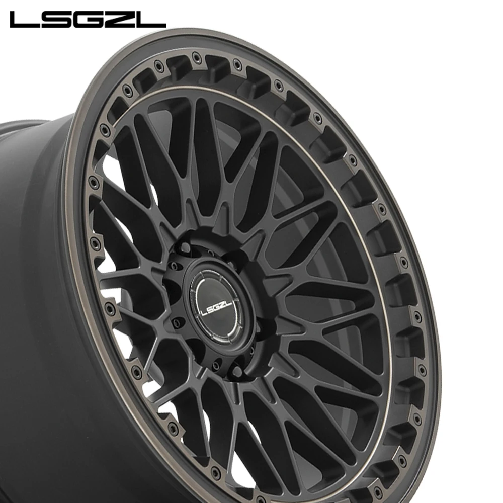 LSGZL Aluminum Alloy Forged Monoblock Two-piece Car Wheels Rims for SUV ...