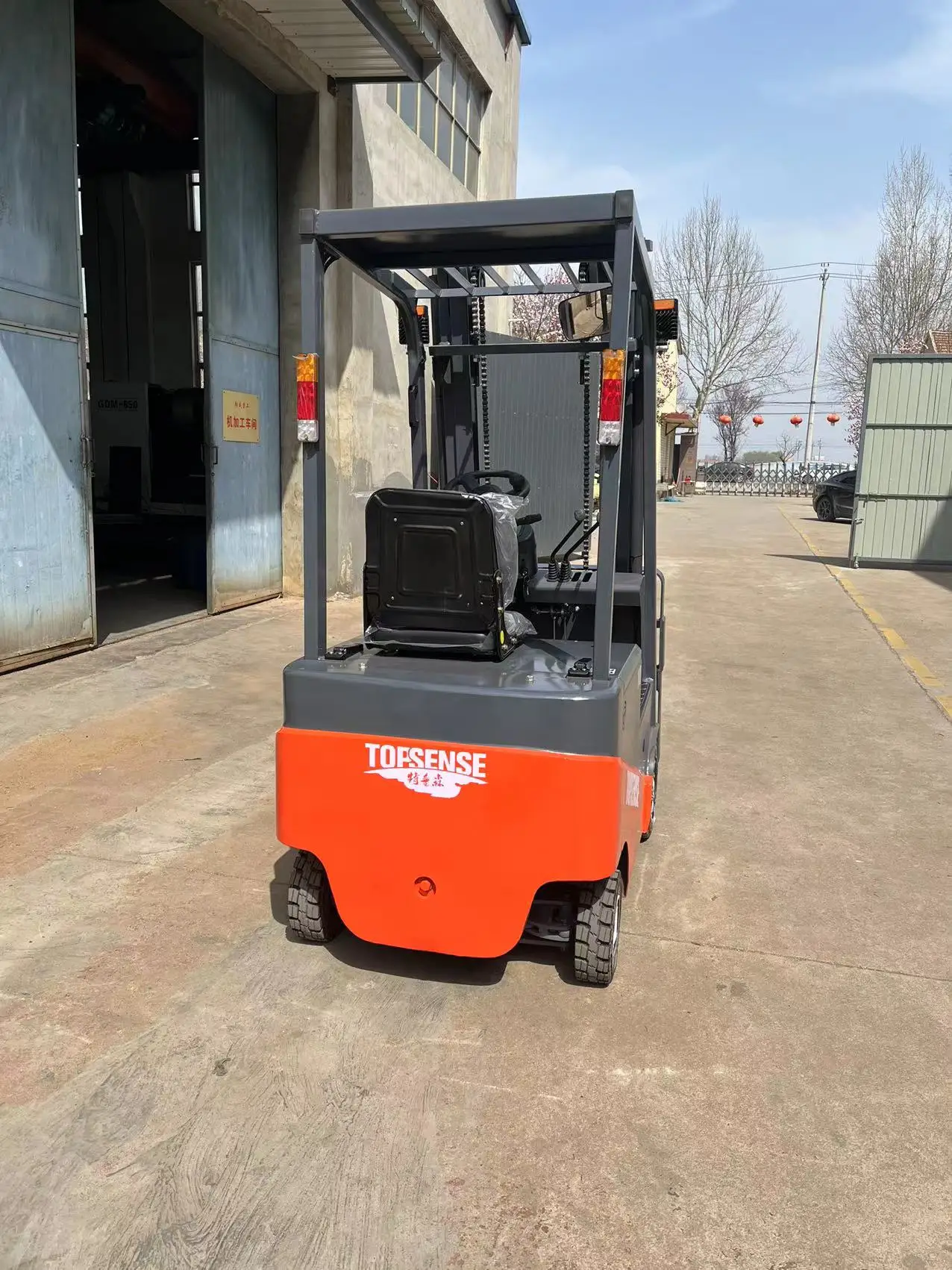 Warehouse Handling Machine Mini Electric Forklift Truck 800KG 48V Battery Fork Lift for Sale