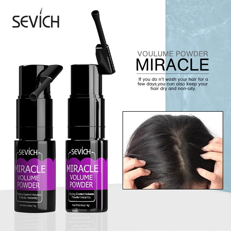 Sevich Volume Powder Private Label Custom Logo Texturizing Fluffy 4g Hair Styling Powder for Men