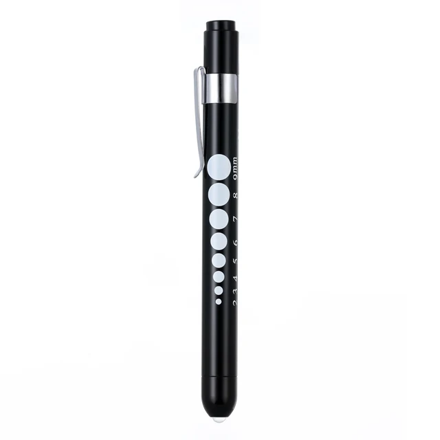 Doctor Flashlight Pupil Pen Light Oral Ent Ophthalmology Led Light Examination Commonly Used Pen Light With Pocket Clip