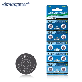Lot De 10 Piles Bouton Alcalines (AG0, AG1, AG3, AG4, AG10, AG13) - 1.55V Pour Montres, Télécommandes, Gadgets - 13