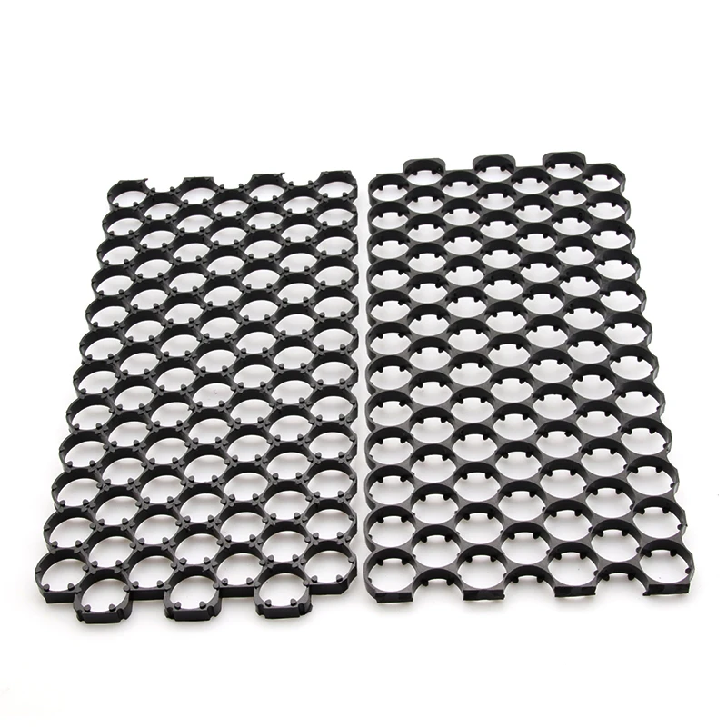 Customizable Cylindrical Lithium Cell Honeycomb Tray Battery Pack Spacer Organizer Bracket Premium Accessory for Efficient