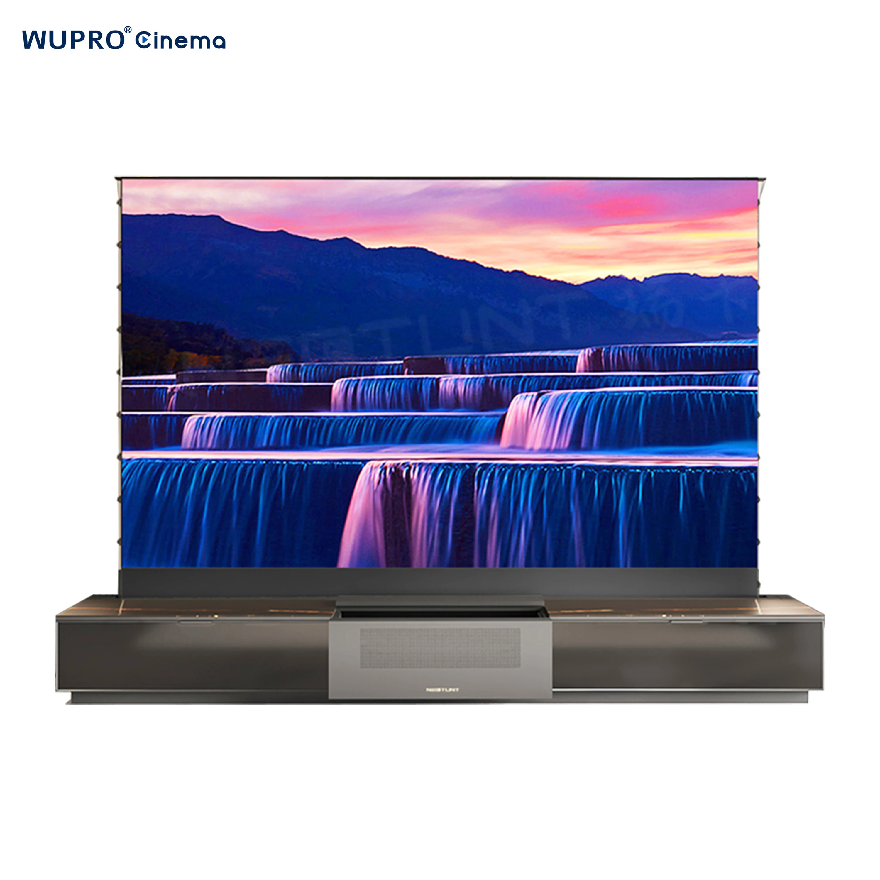 2024 New Launched Wupro X Nectunt Laser Tv Cabinet 100 120inch Smart 